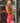 Frank Lyman Red & Pink Pleated Dress