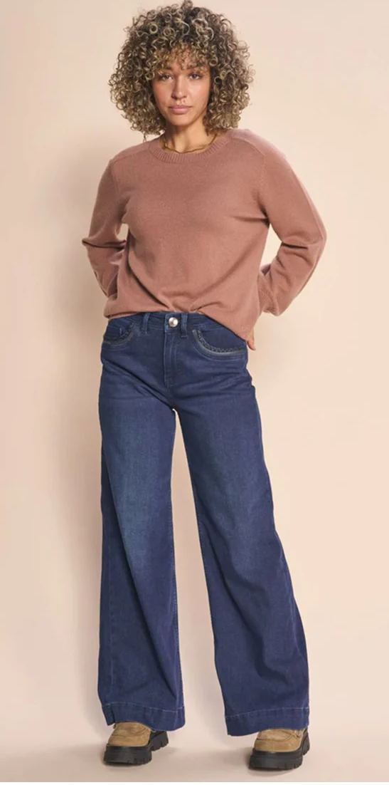 MOS MOSH Dara Salute Jeans Clay