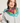 POM Shawl Slik Floral Green