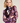 POM Shawl Slik Feathers Brown