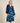 POM Dress Jada Feathers Blue