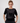 Monari Black Sequin Knitted Tee