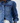 MONARI Shirt Collar Denim Blouse
