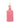 Pink Gin Bottle Glass Ornament