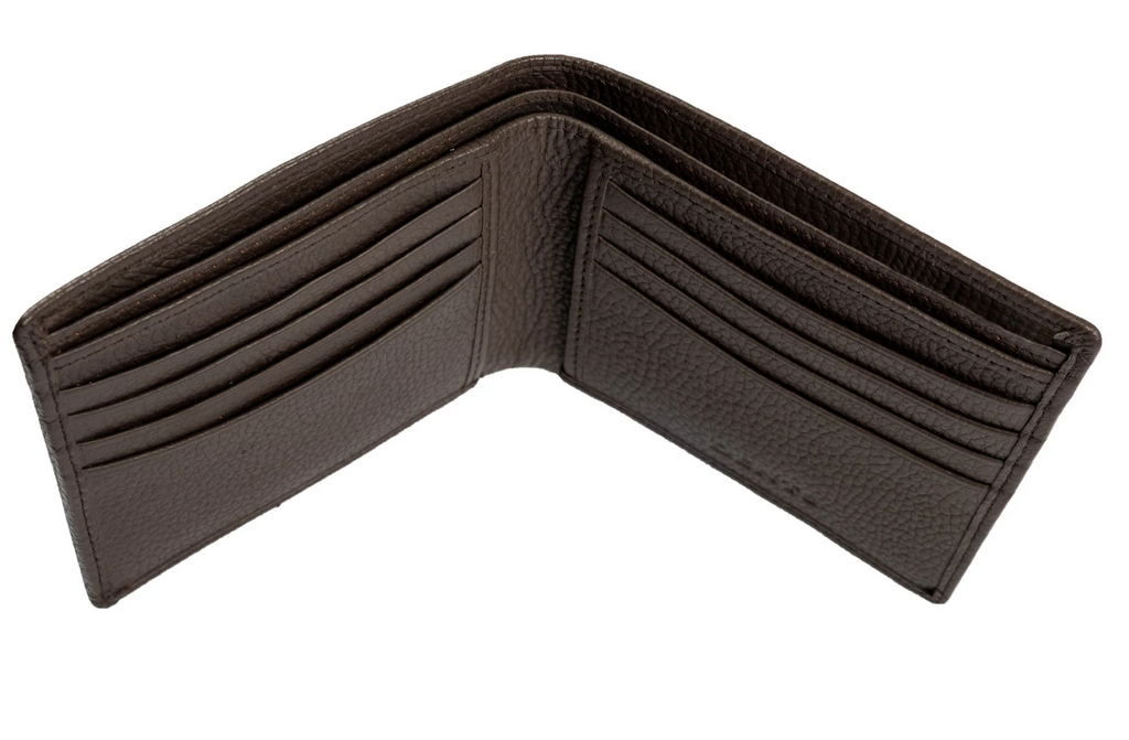 Dents Pebble Grain Leather Bifold Wallet with RFID Blocking