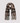 Monari Brownie Flannel Check Scarf