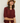 Yerse Maroon Knit Cardigan Top