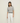 Yerse Navy Striped Linen T-Shirt