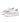 Ilse Jacobsen White and Silver Tulip Sneakers