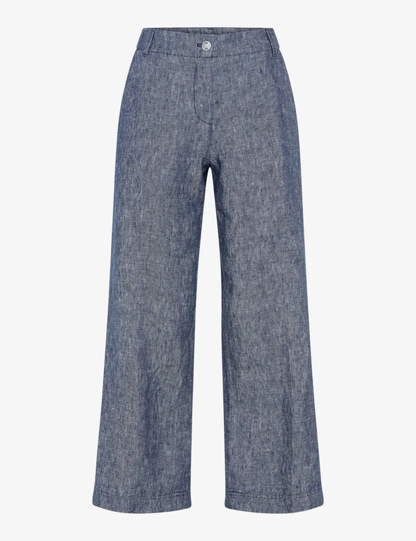 Brax Maine Linen Wide Leg Trouser