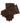 Dents Men's Handsewn Three-Point Cashmere-Lined Chocolate Leather Gloves 5-1542