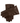 Dents Men's Handsewn Three-Point Cashmere-Lined Brown Leather Gloves