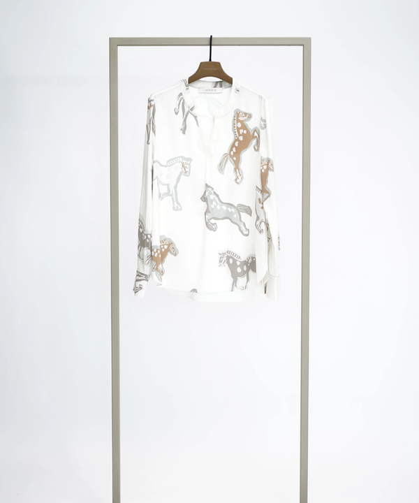 Herzen's Angelegenheit Horse Blouse  6082